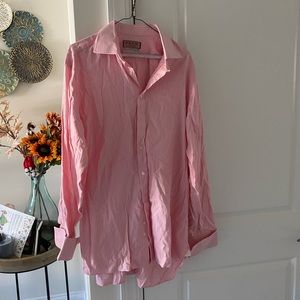 Thomas Pink Button Down Shirt
